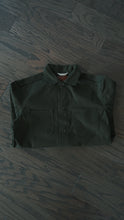 Load image into Gallery viewer, Jean Jacket | Olive Chore Coat
