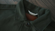 Load image into Gallery viewer, Jean Jacket | Olive Chore Coat