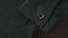 Load image into Gallery viewer, Jean Jacket | Olive Chore Coat