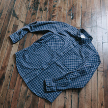 Load image into Gallery viewer, Defender Shirt in Navy Plaid Flannel